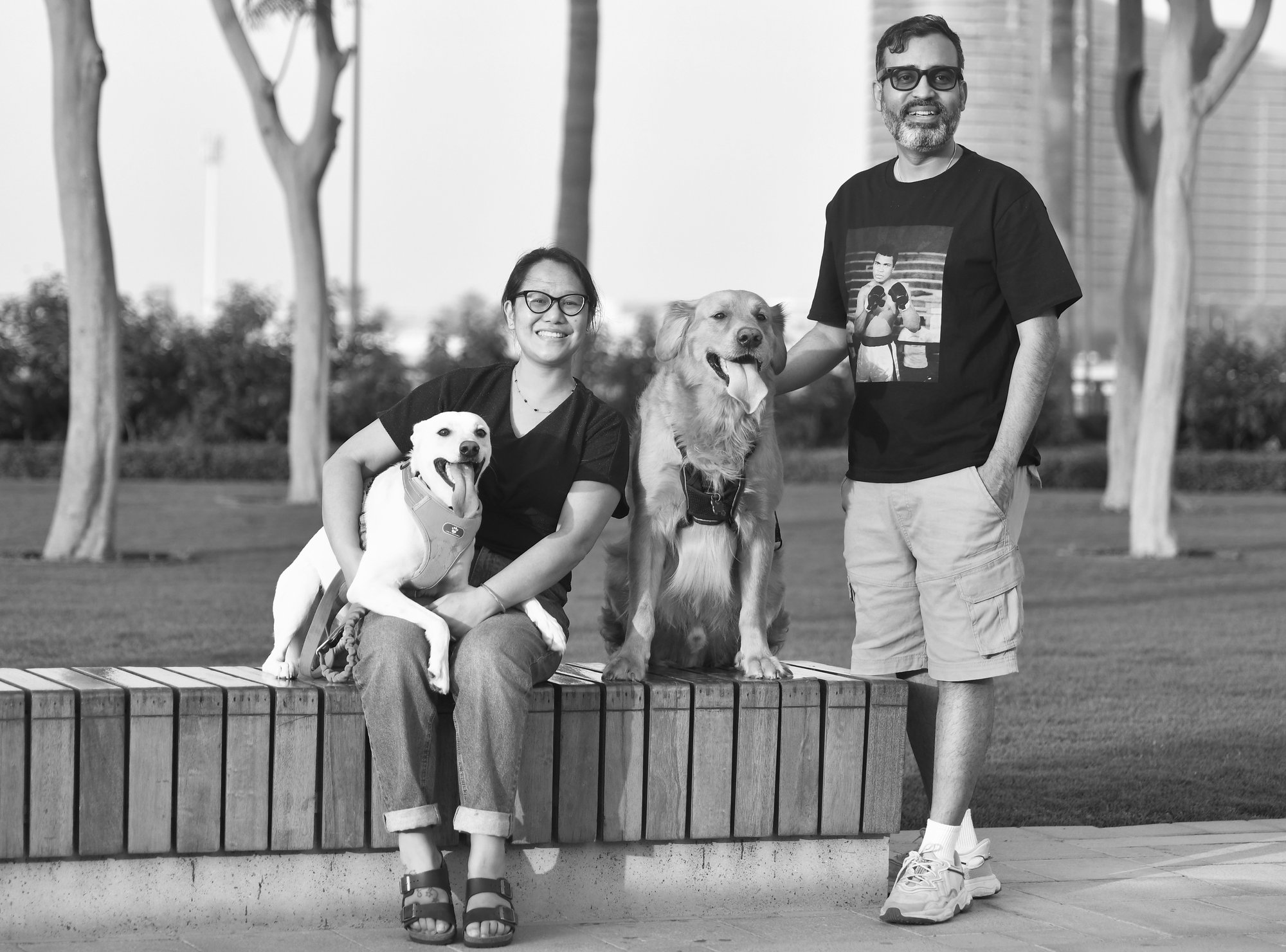 Everest & Snowy, family session