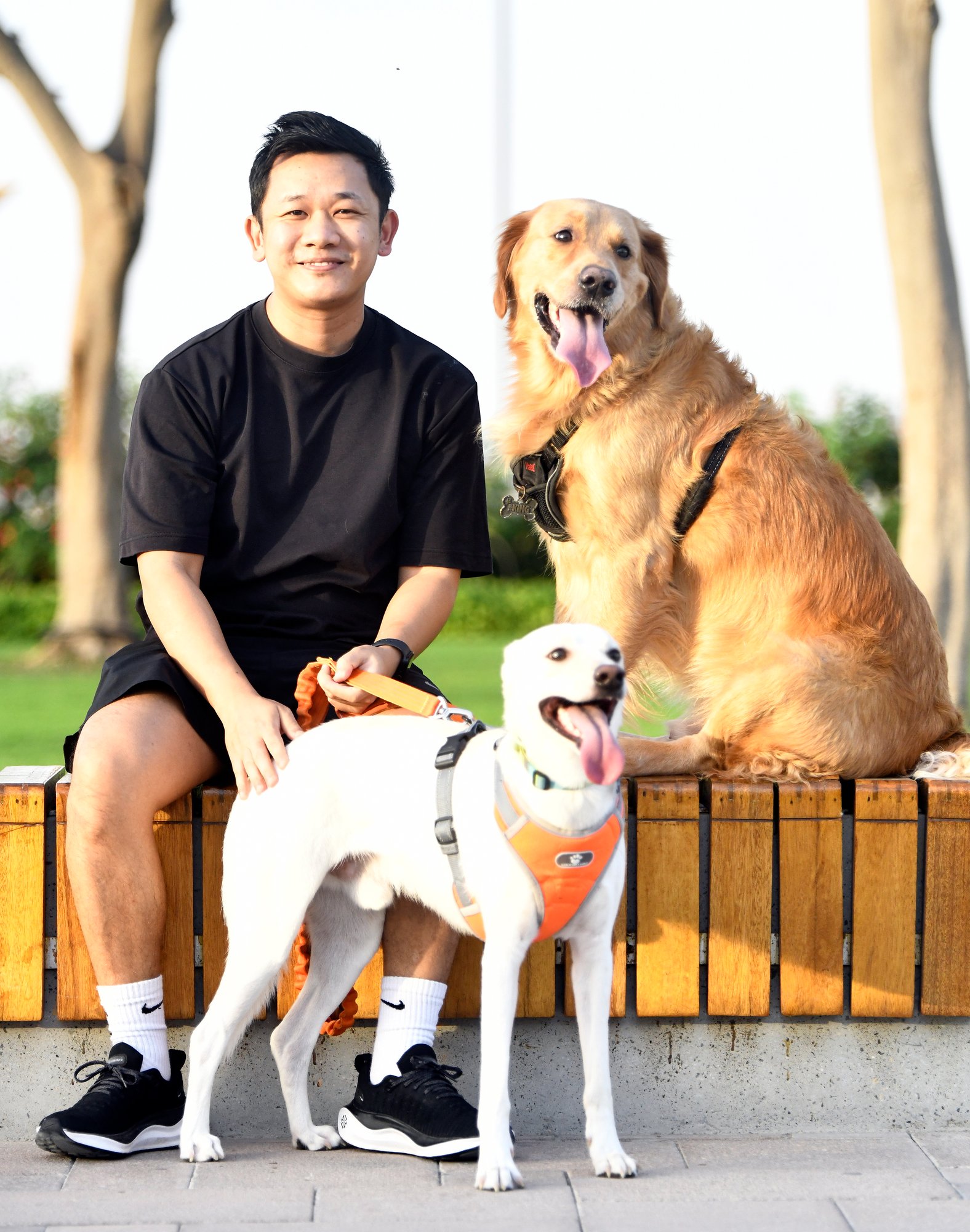 Everest & Snowy, family session